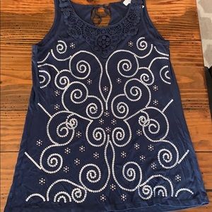 Kenar sequined sleeveless top